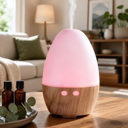 Ultrasonic Aroma Diffuser Humidifier 130ml LED Night Light Essential Oil