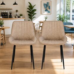 Concise Retro Dining Chairs Set for Your Space