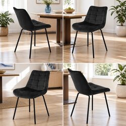 Stylish Velvet Dining Chairs Set for Your Home
