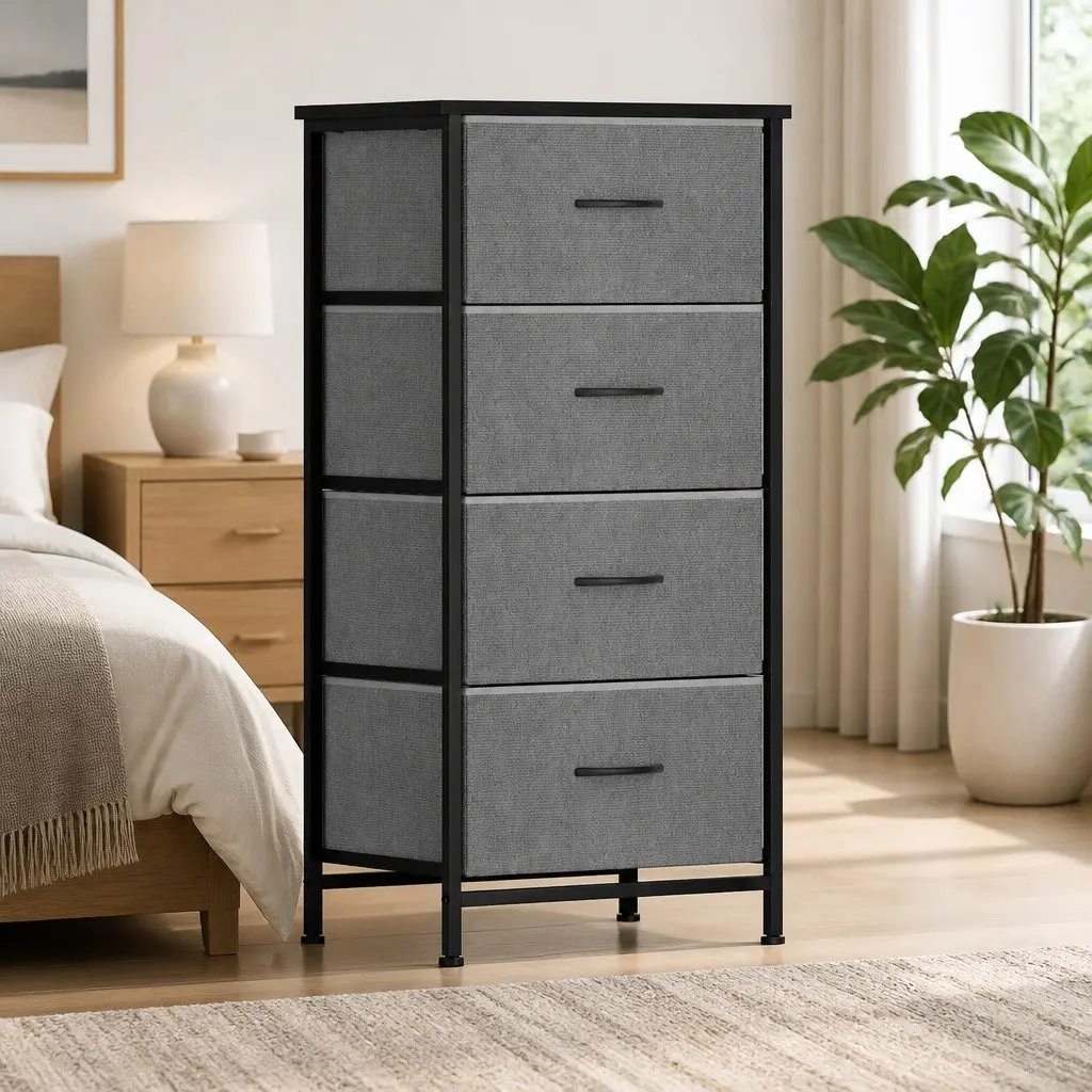 4 Drawer Chest for Bedroom Storage