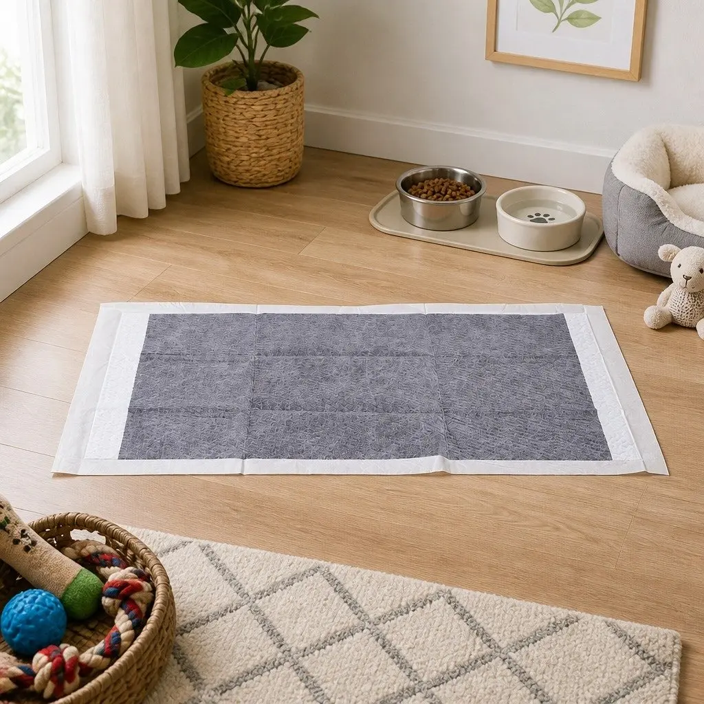 Pet Training Pads 50 Pcs 60x60cm Puppy Potty Pads Charcoal Odour Control