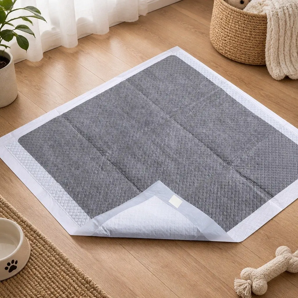 Pet Training Pads 50 Pcs 60x60cm Puppy Potty Pads Charcoal Odour Control