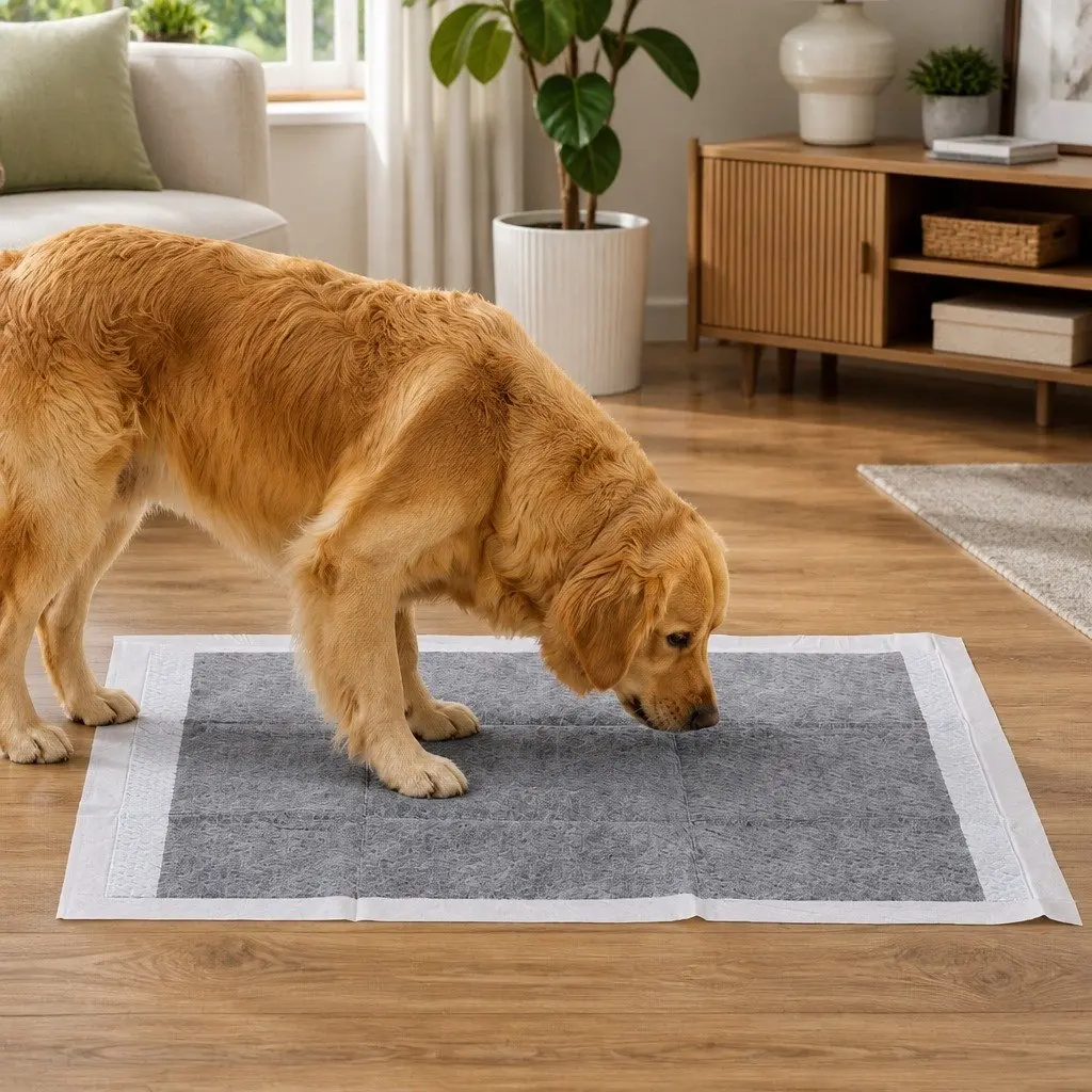 Pet Training Pads 50 Pcs 60x60cm Puppy Potty Pads Charcoal Odour Control