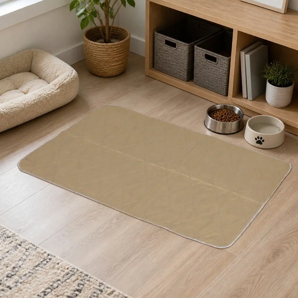 XX-Large Machine Washable Pet Pads Waterproof Soft Breathable Dog Cat 90x90cm