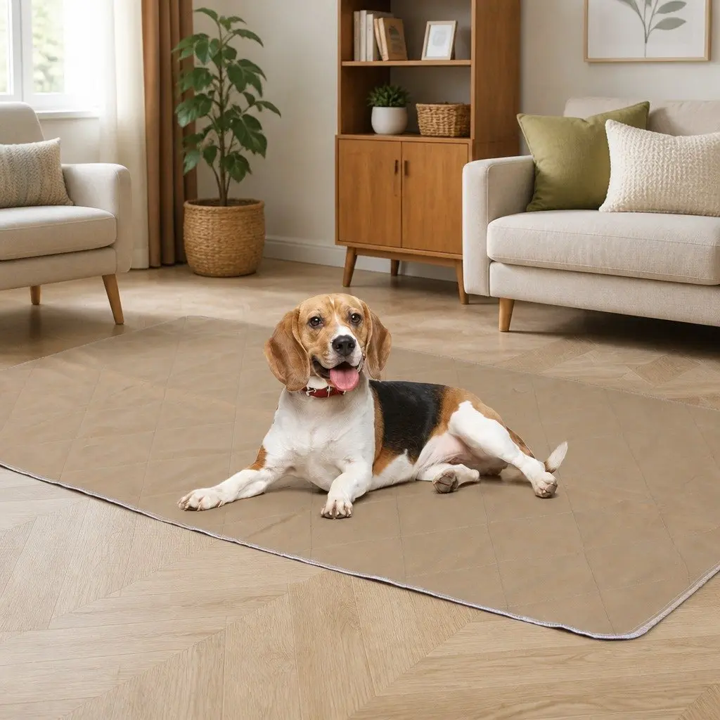 XX-Large Machine Washable Pet Pads Waterproof Soft Breathable Dog Cat 90x90cm