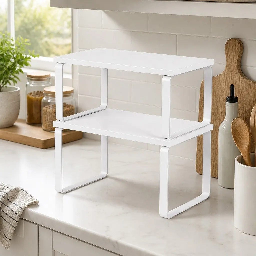 Kitchen Storage Shelves Set of 2
