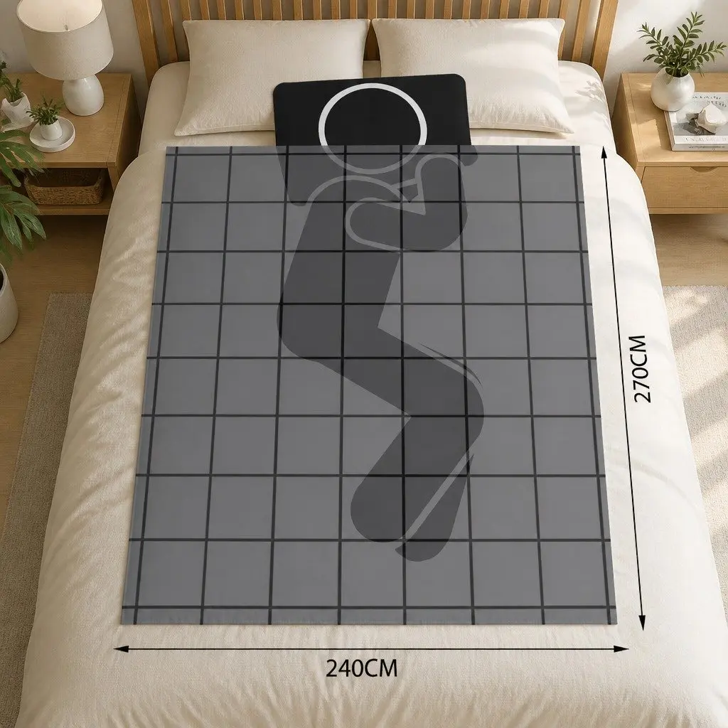 Goose Down Feather Quilt White Super King Lightweight Breathable All Season