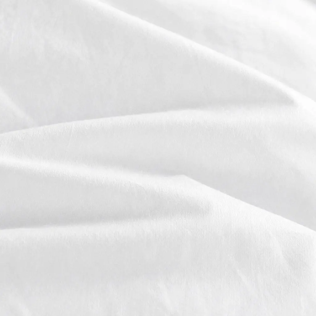 Goose Down Feather Quilt White Double 500GSM All Season Lightweight Breathable