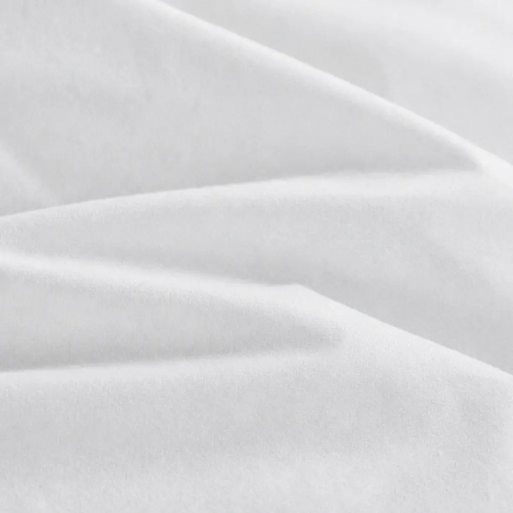 Single Goose Down Quilt White 500GSM Lightweight Breathable All Season Bedding