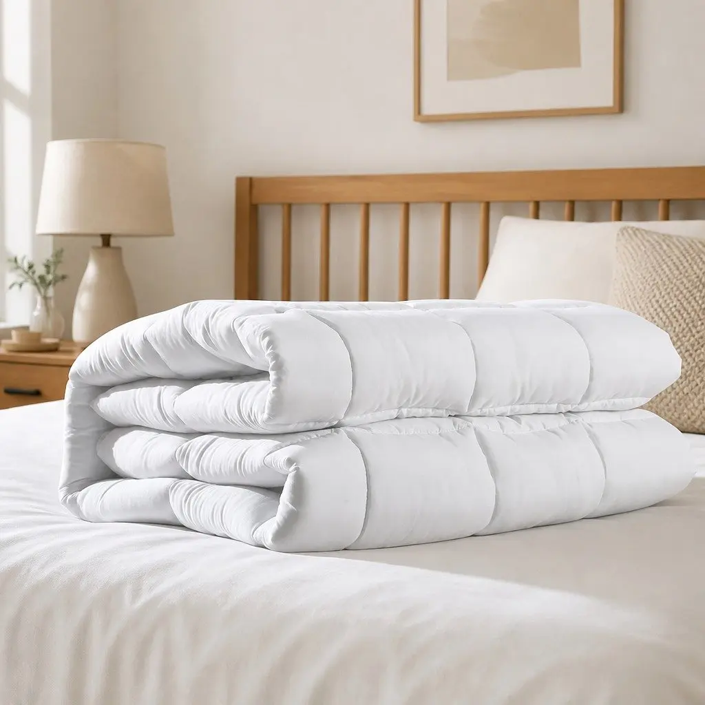 Bamboo Quilt Single 400GSM All Season Winter Doona Duvet Bedding Comforter