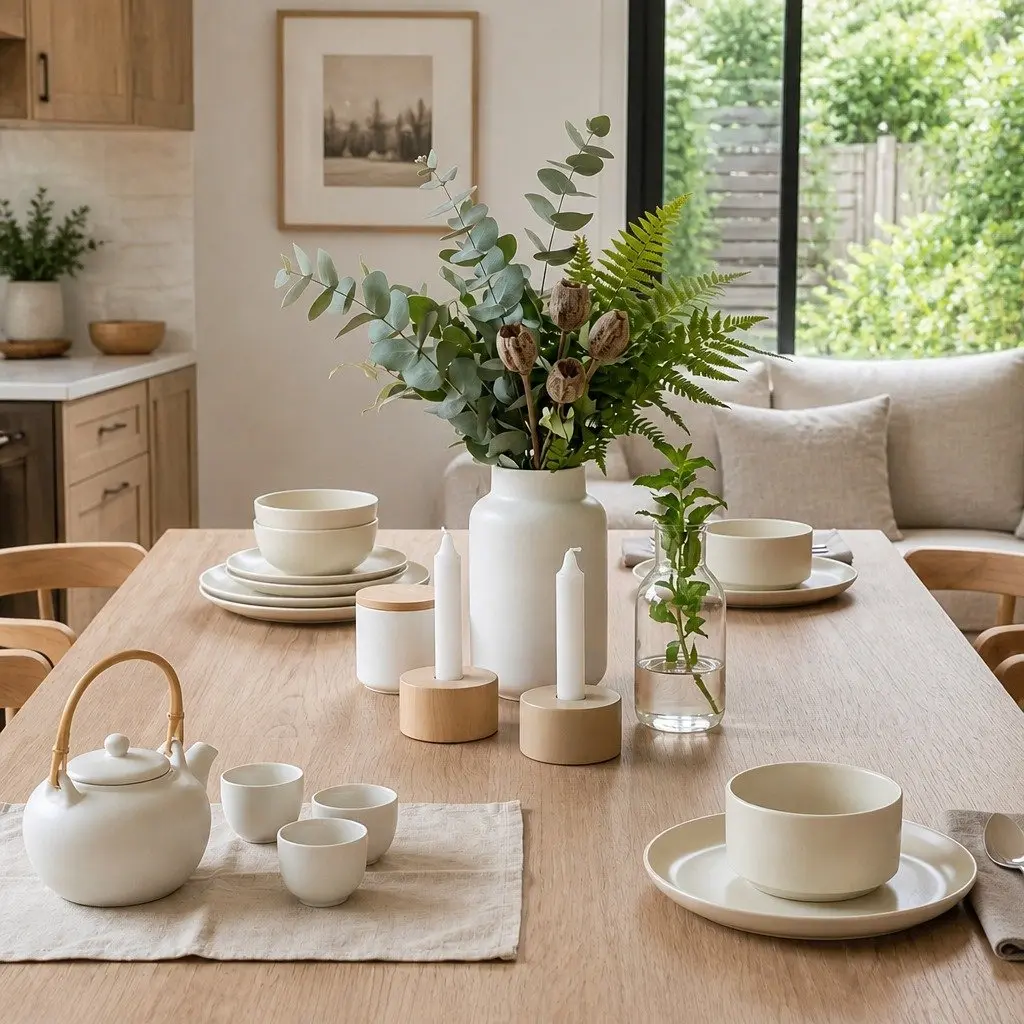 3 Piece Dining Set 120cm Table with 2 Upholstered Chairs Modern Kitchen Suite