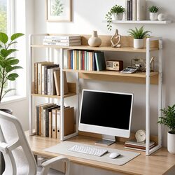 Concise and Practical 2-Tier Desk Organizer