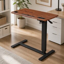 Compact Adjustable Standing Desk with USB Ports