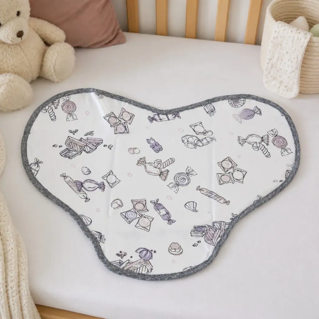 Infant Cloud Shaped Pillow Case Candy Time Soft Cushion Cover
