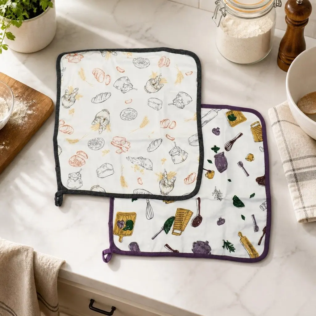 Handkerchief Garment Food Storage Set 2 Piece Kids Baby Household Essentials