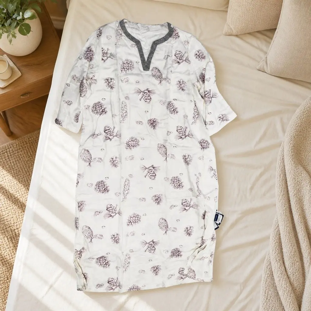 Parent-Child Loungewear Dress Pinecone Space Size S Kids Sleepwear