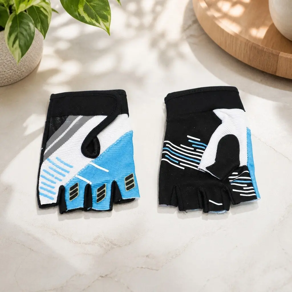 Blue Handguard Wrap-Around Protection for Beginner Kids Bikes and Scooters