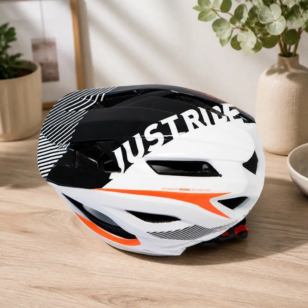 Kids Safety Helmet Black White S Impact Resistant Ventilated Head Protection