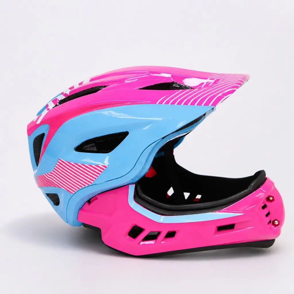 Kids Helmet Pink Blue Size S Safety Protection Gear