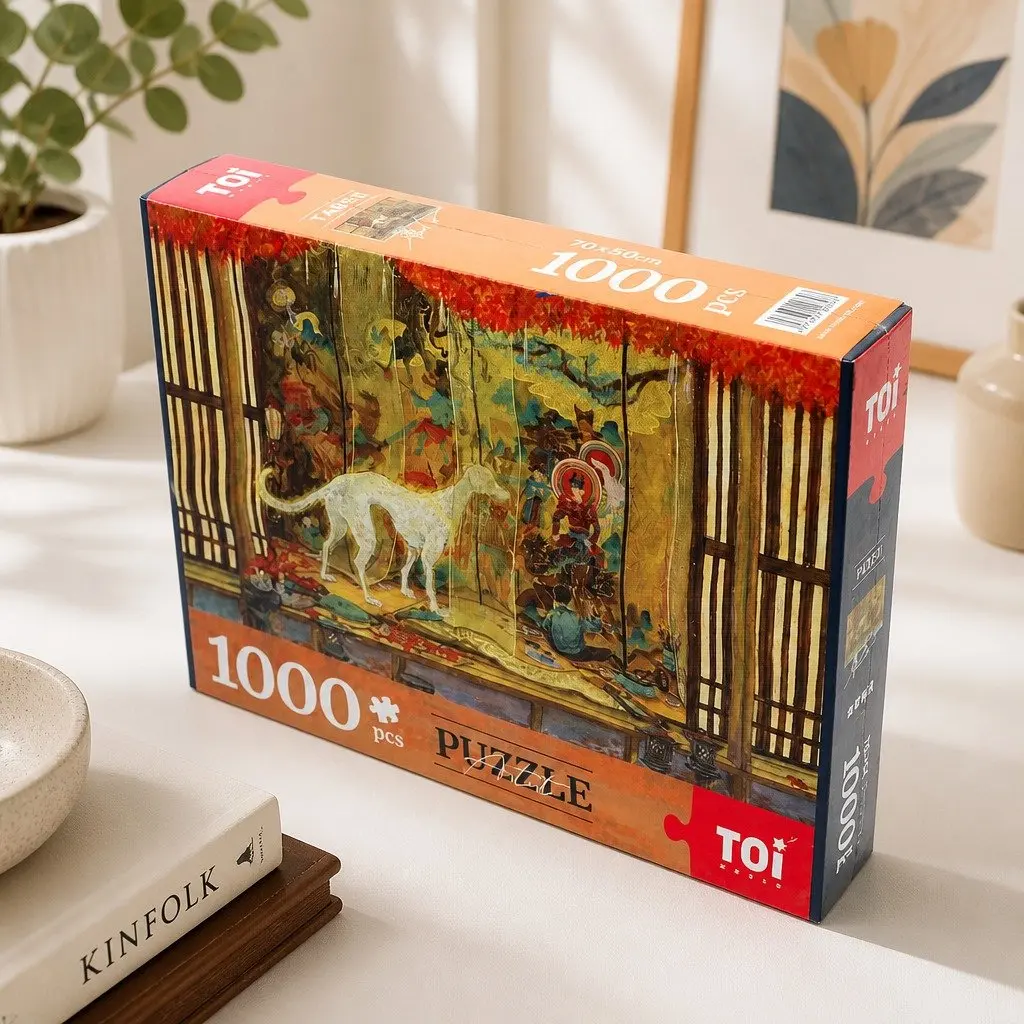 Adult Puzzle 1000 Pieces ZhenJun Garden Classical Chinese Design Mindful