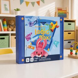 Logic Box My Little Suitcase Educational Magnetic Game Toy Kids Cognitive Skill