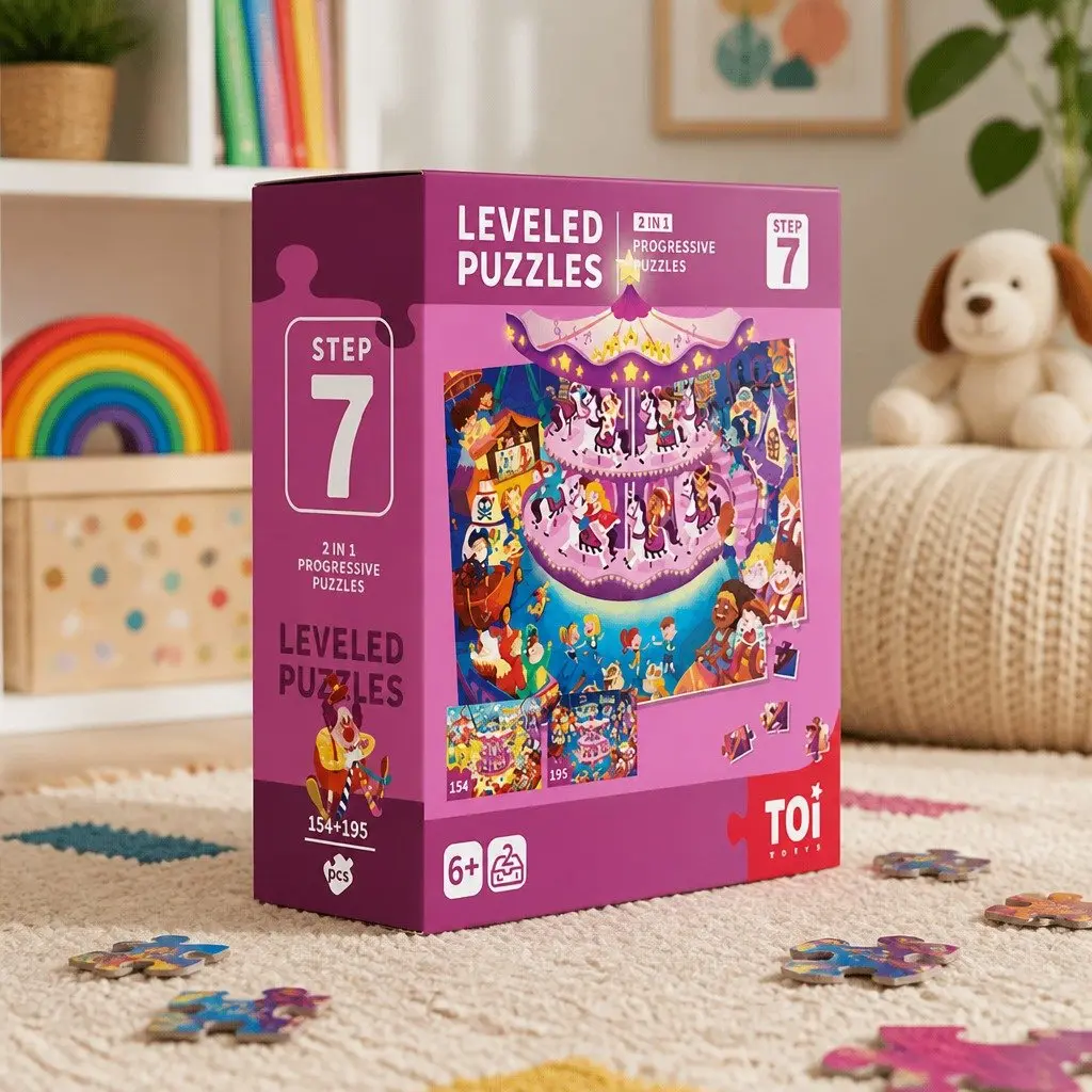 Children's Puzzle Playground 154 Piece 195 Piece Educational Brain Development