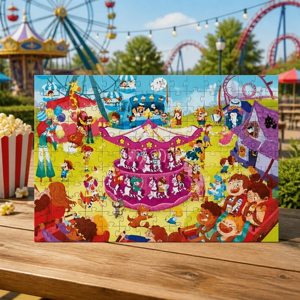 Children's Puzzle Playground 154 Piece 195 Piece Educational Brain Development