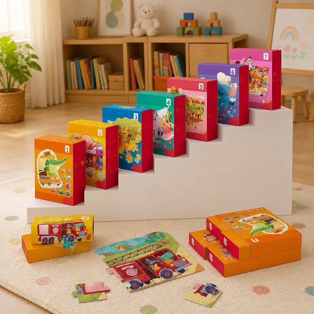 Children's Puzzle Playground 154 Piece 195 Piece Educational Brain Development