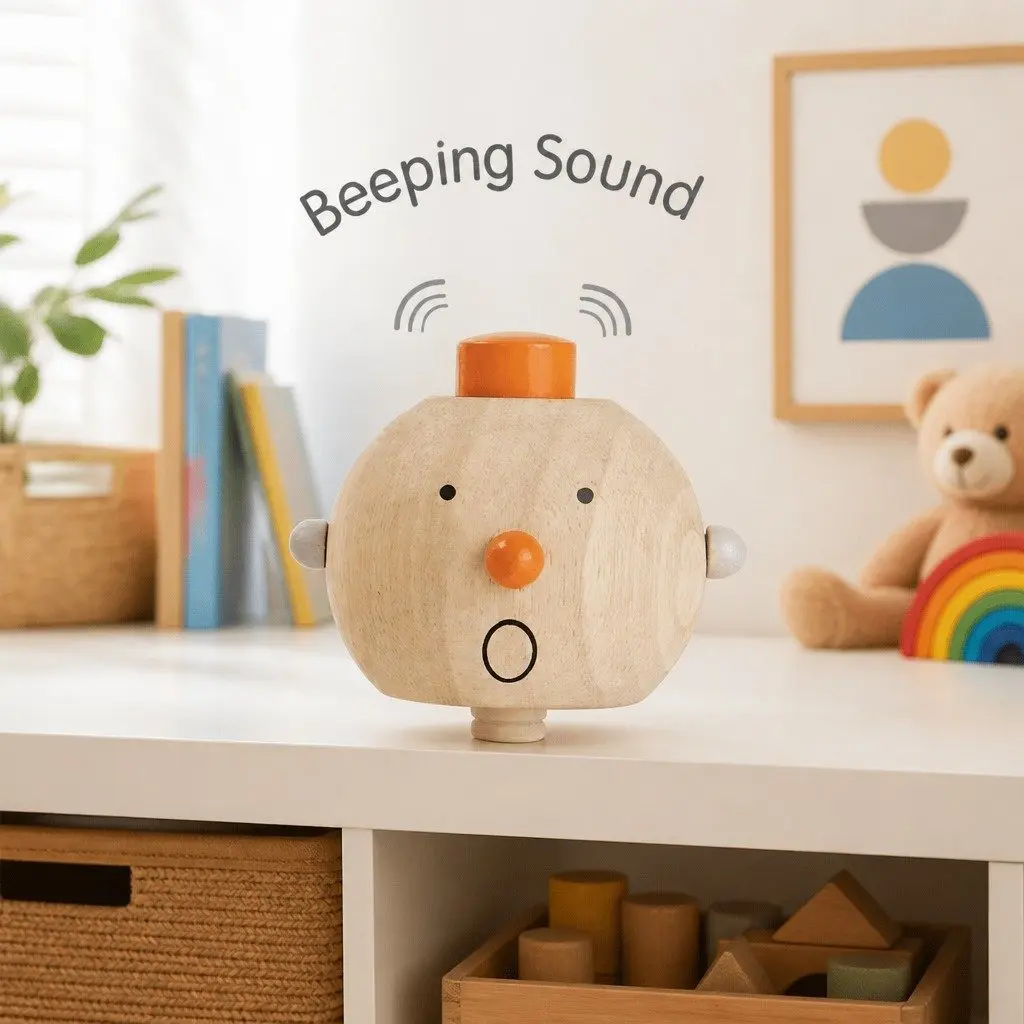 Robot Toy Multicolor 12cm x 20cm Four Interchangeable Heads for Emotional Development