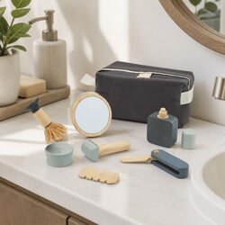 Fun Wooden Kids Shave Set for Imaginative Play