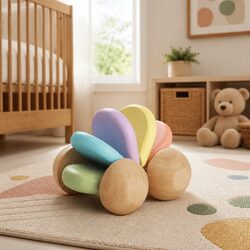 Concise Baby Car Toy with Sensory Development Features
