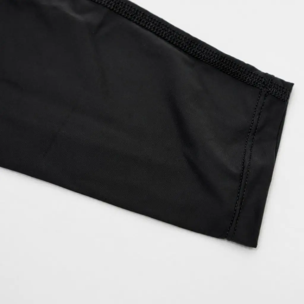 Black Kids Leggings Size 140 Casual Wear Stretchy Elastic Waistband Gym