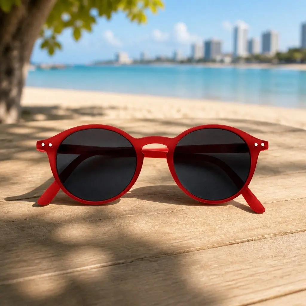 Kids Rounded Frame Sunglasses UV Protection Unisex Lightweight Age 5 to 10 Years