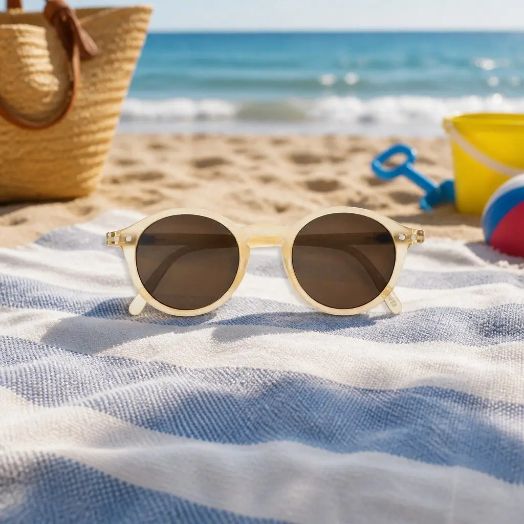 Kids Sunglasses 5-10 Years Unisex Rounded Frame UV Protection Junior Collection