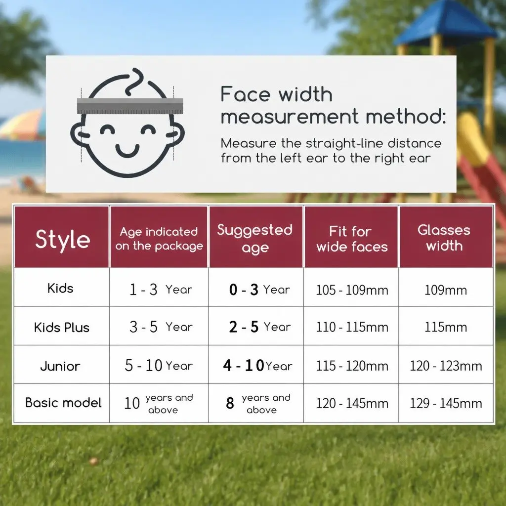 Kids Sunglasses Rounded Frame UV Protection Unisex 5-10 Years