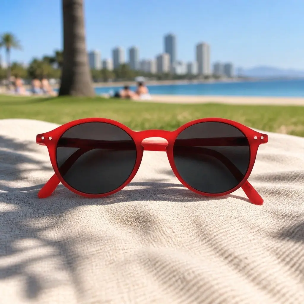 Kids Sunglasses Rounded Frame UV Protection Unisex 5-10 Years