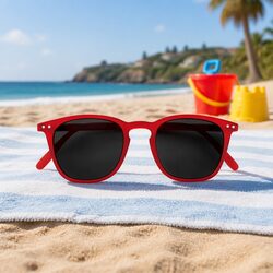 Kids Sunglasses Junior Collection Rectangular Frame UV Protection Outdoor