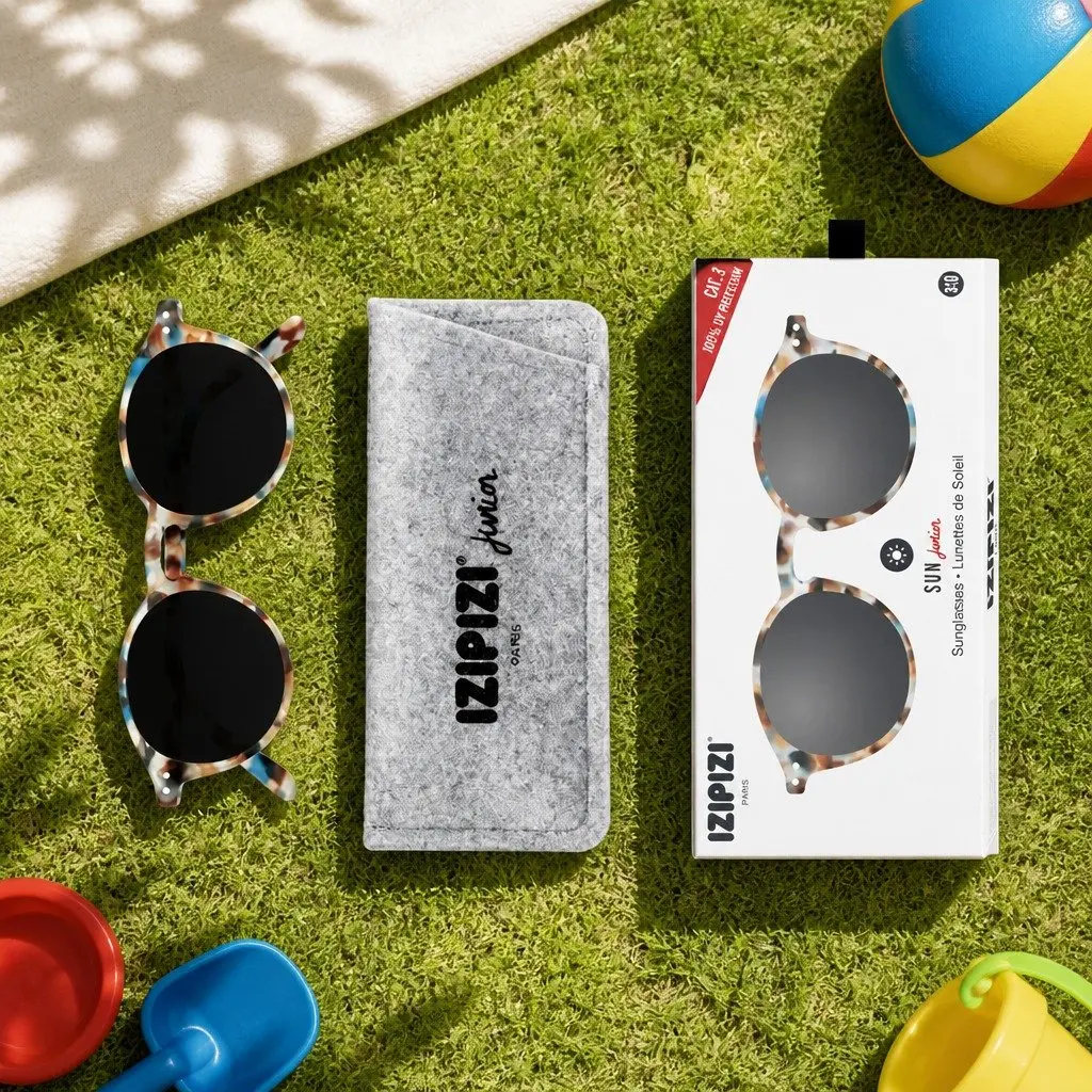 Kids Sunglasses Rose 42mm UV Protection Lightweight Flexible Polycarbonate Unisex Classic Rectangular Frame
