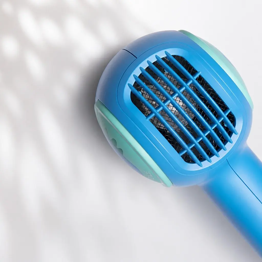 Kids Hair Dryer Lightweight Compact Safe Styling Tool with Quiet Operation and Multiple Settings