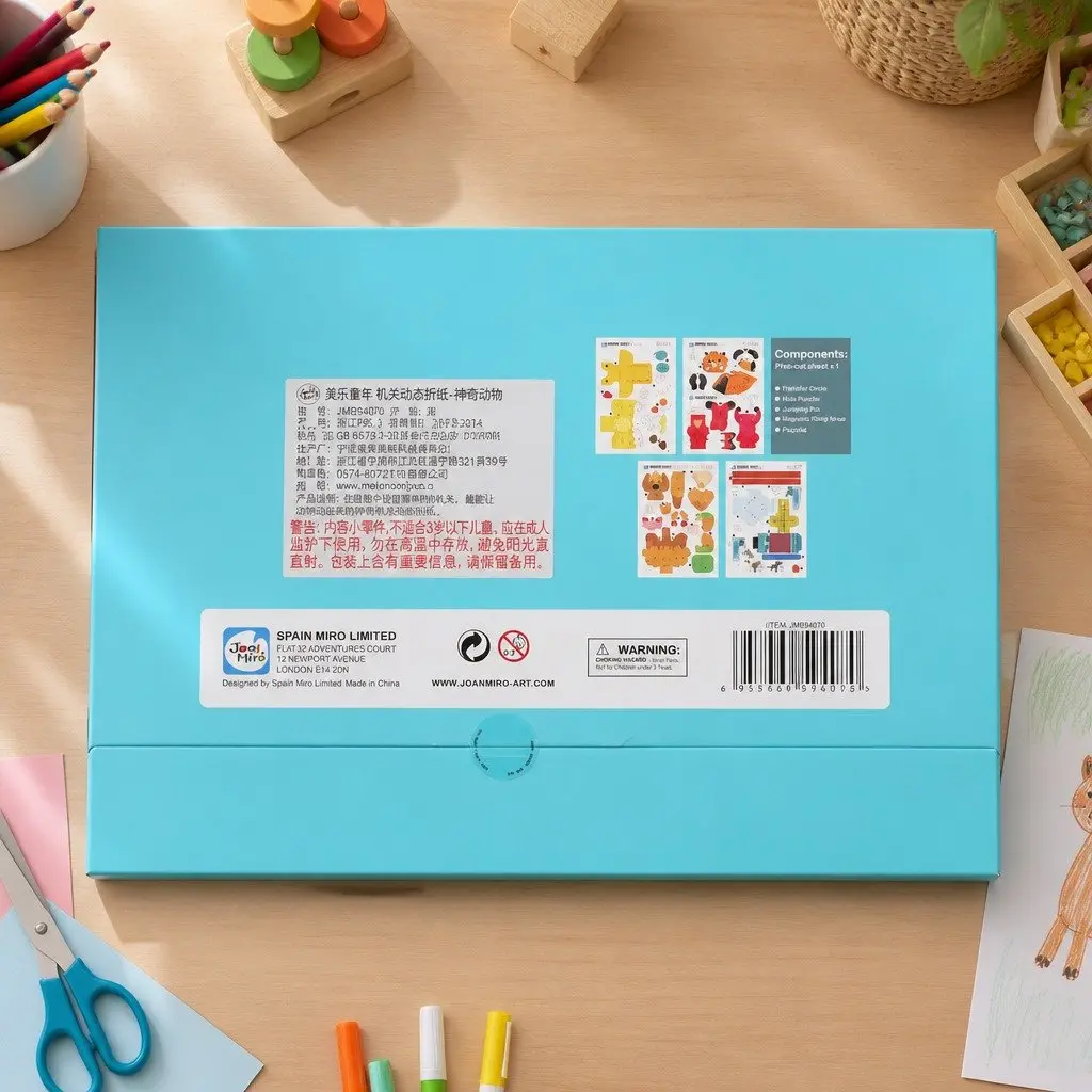 Paper Craft Kit Colourful Interactive 5 Years and Above Imaginative Play