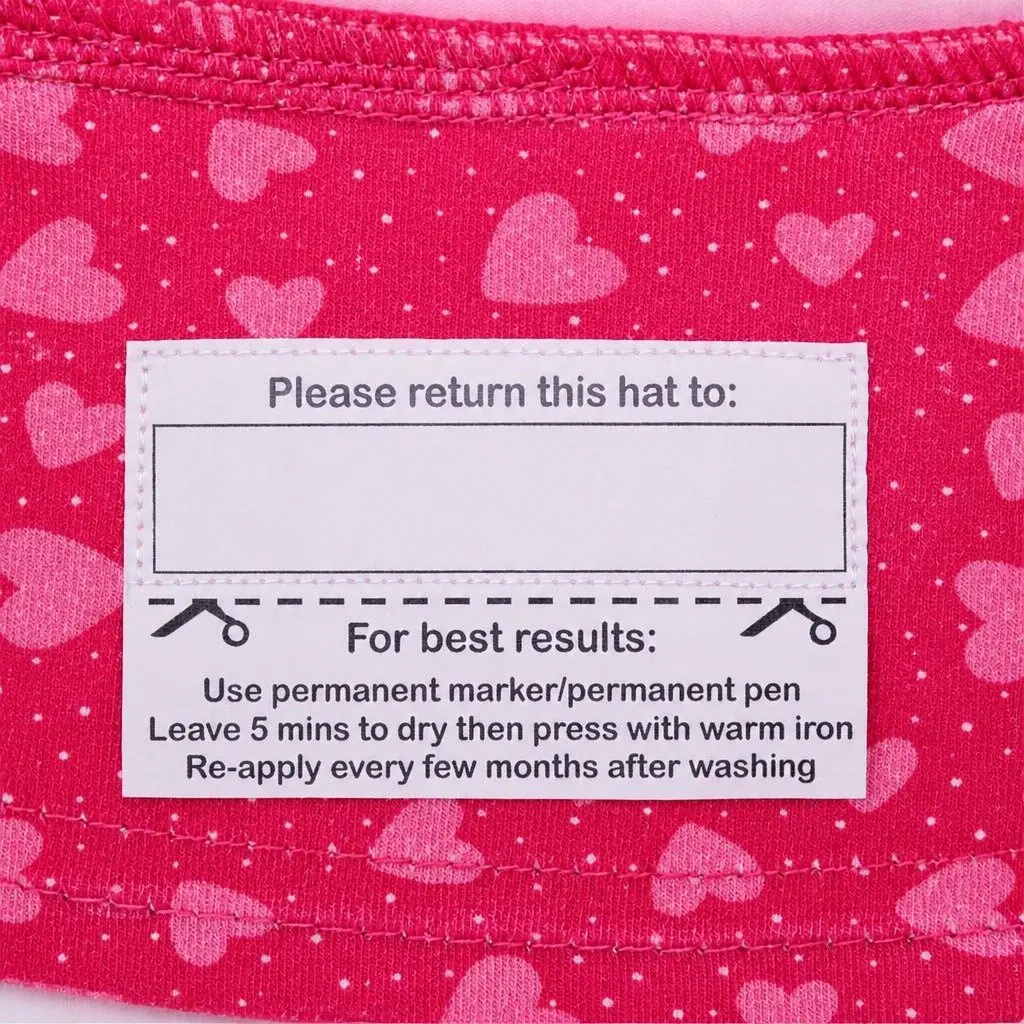 Kids Bucket Hat Pink Large UPF50+ Sun Protection Anti-Flop Brim