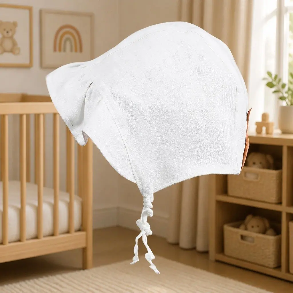 Ruffle Bonnet Hat Willow M Reversible Sun Protection UPF50+ for Girls Kids