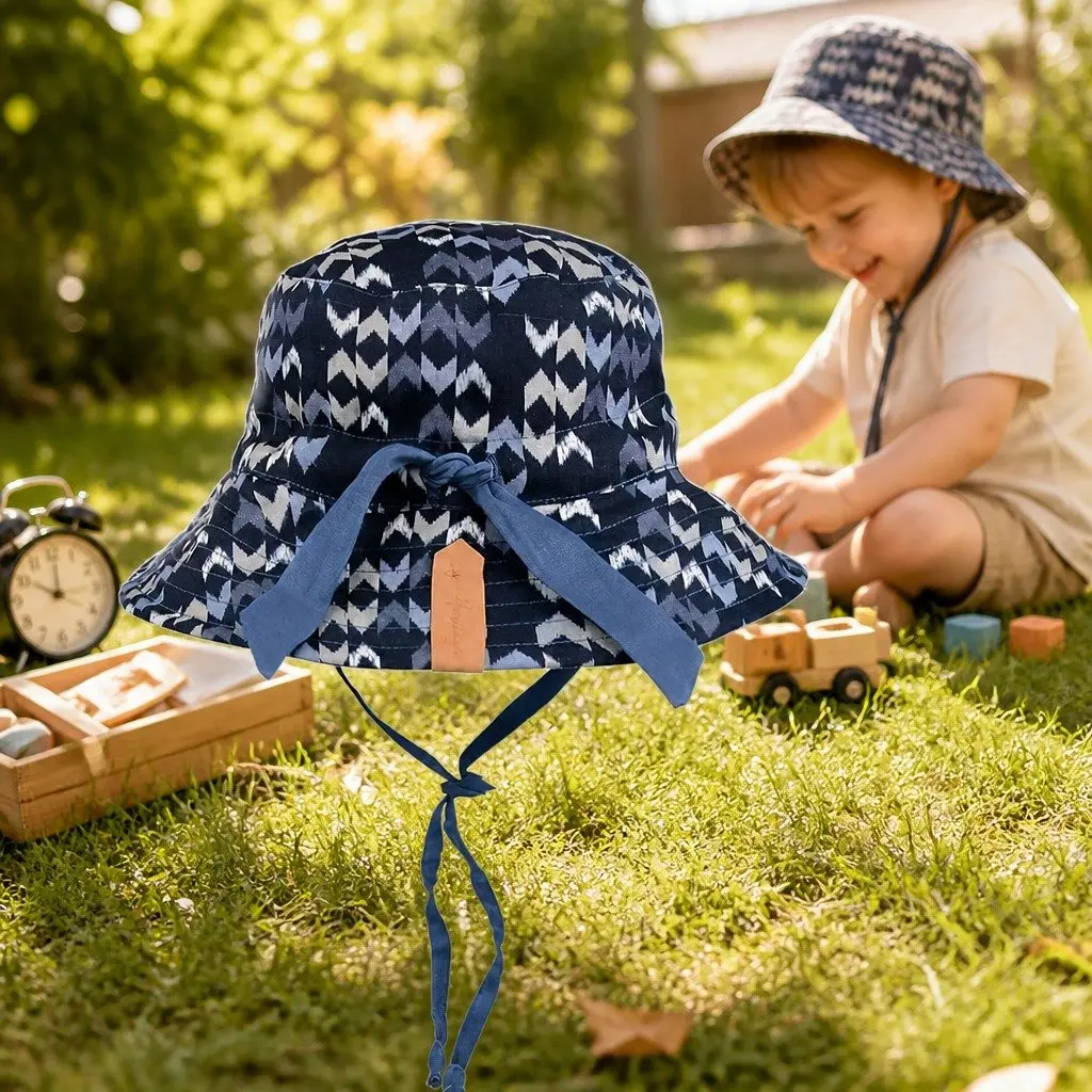 Reversible Bucket Hat Scout S UPF50+ Wide Brim Sun Protection Lightweight Outdoor