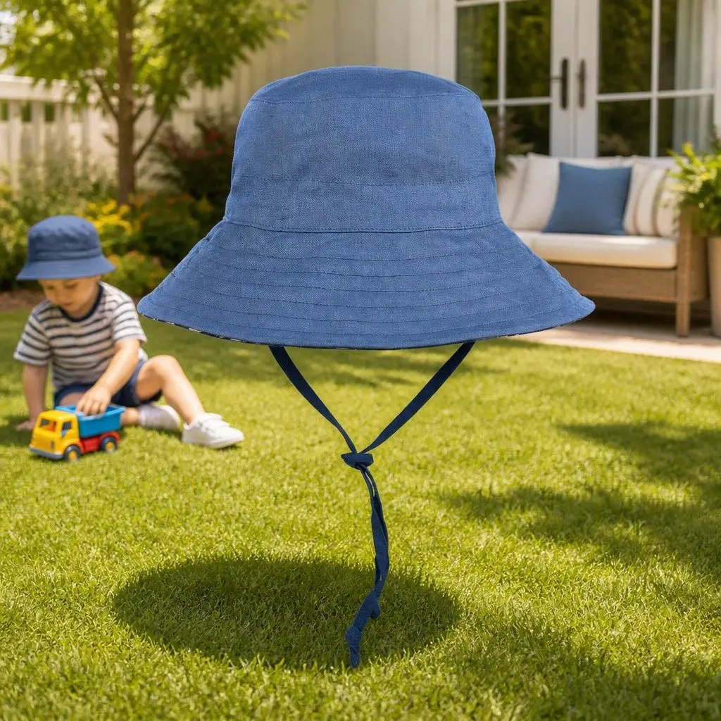 Reversible Bucket Hat Scout S UPF50+ Wide Brim Sun Protection Lightweight Outdoor