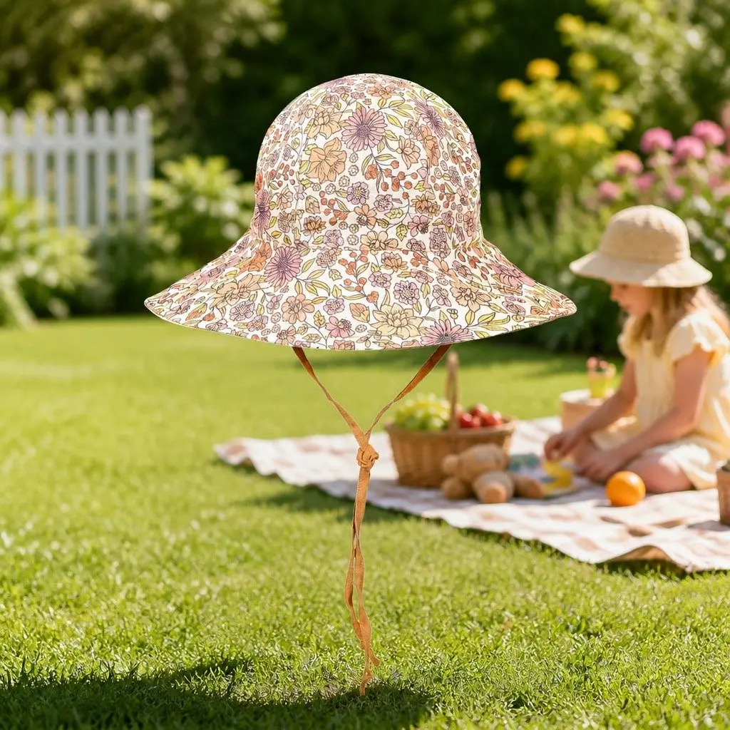Reversible Bucket Hat Matilda M UPF50+ Sun Protection Lightweight Summer Wide Brim