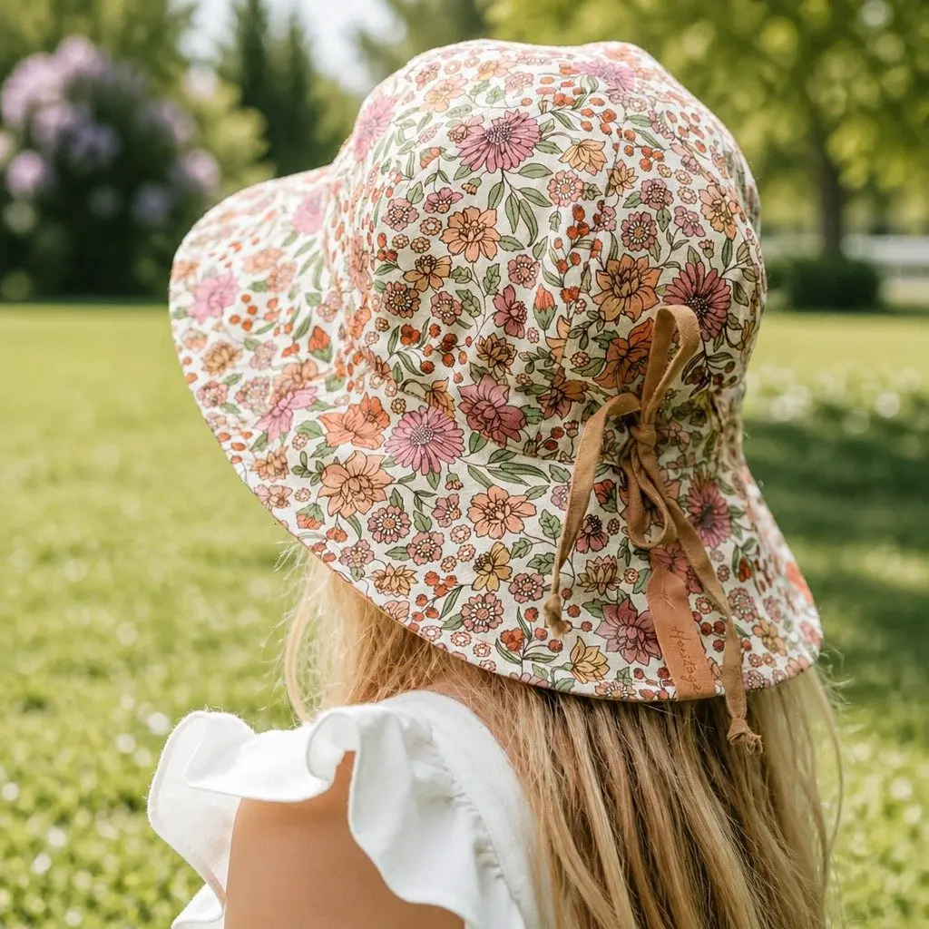 Reversible Bucket Hat Matilda M UPF50+ Sun Protection Lightweight Summer Wide Brim