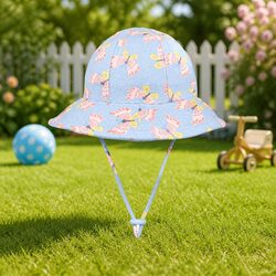 Lightweight Butterfly Toddler Bucket Hat for Sunny Days