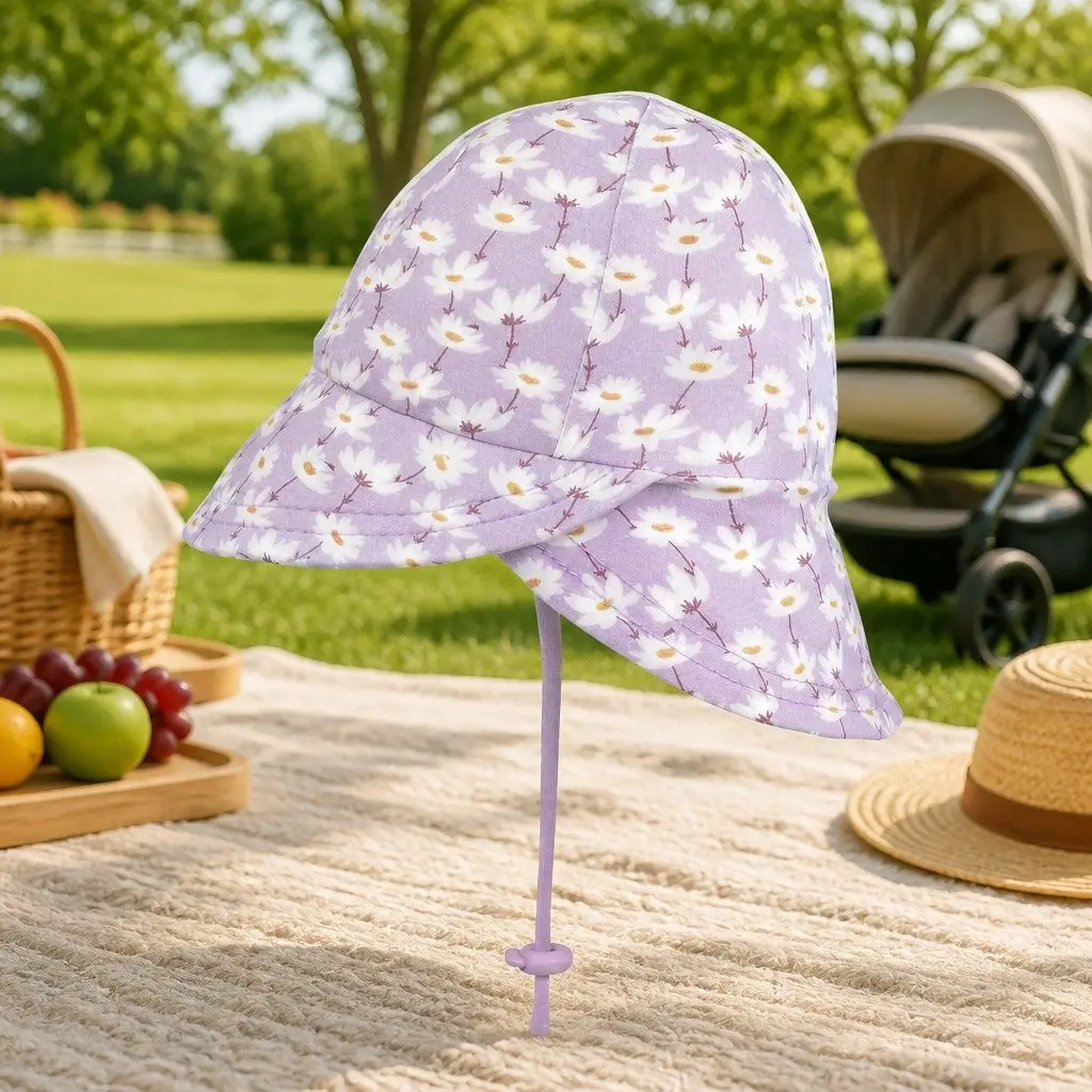 Legionnaire Hat Lilac L Sun Protection UPF50+ Soft Cotton Jersey
