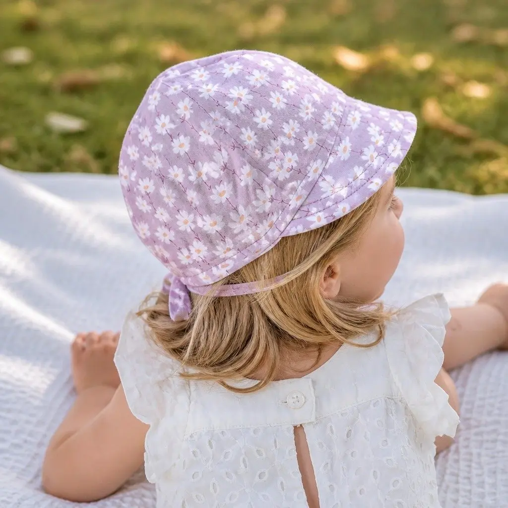 Legionnaire Hat Lilac L Sun Protection UPF50+ Soft Cotton Jersey