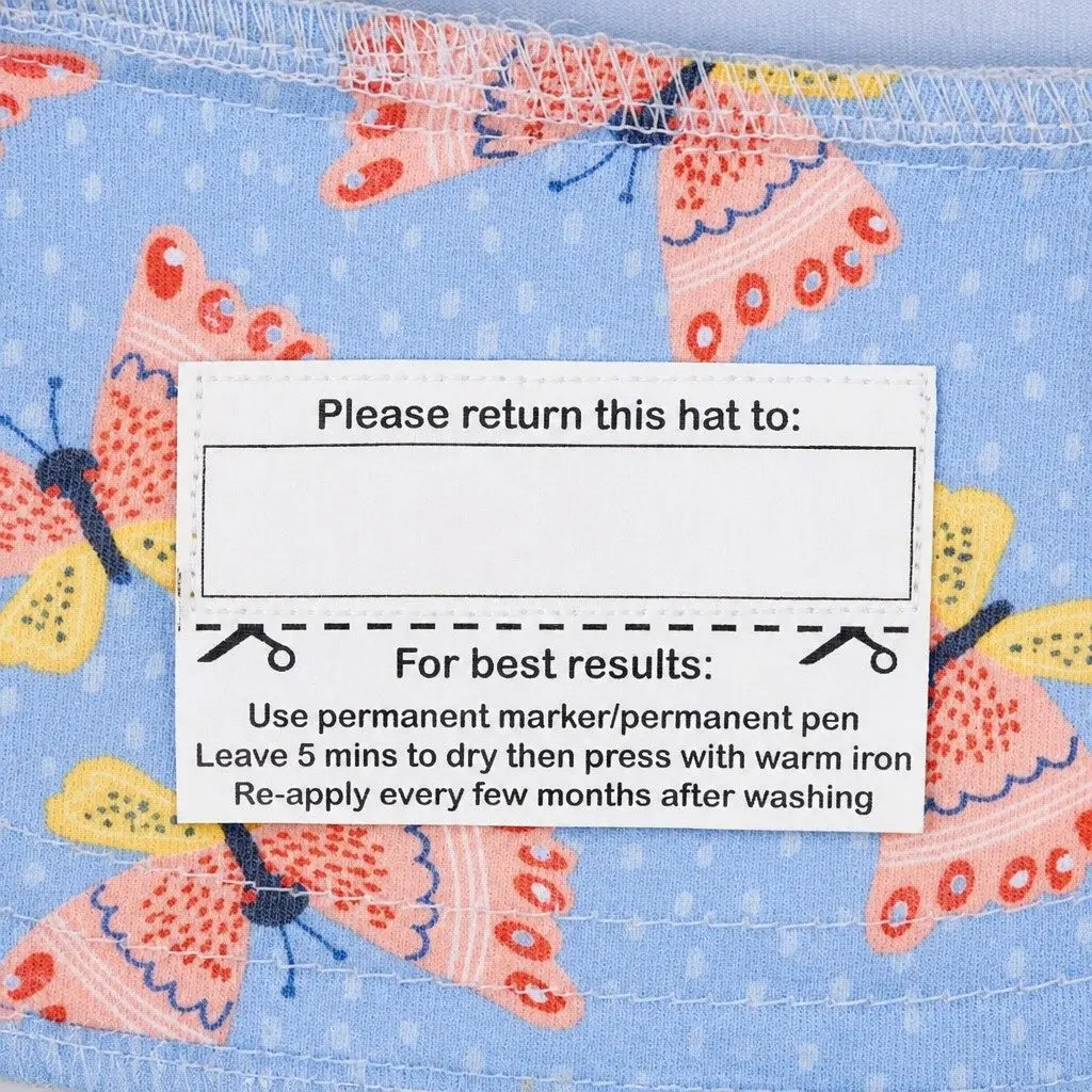 Legionnaire Hat Butterfly L UPF50+ Sun Protection for Newborns Crawlers and Toddlers
